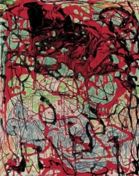 Untitled, Oil and enamel on canvas, 1946-1948. San Diego Museum of Art