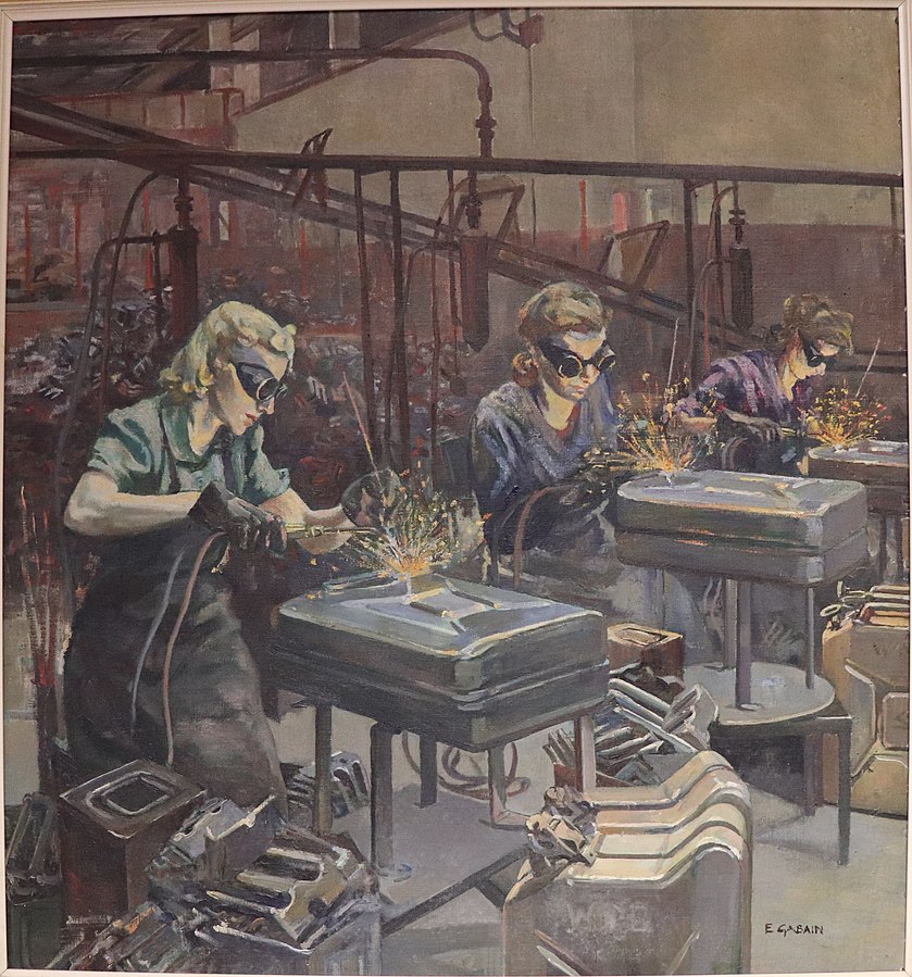  Women Welders at Williams & Williams, Chester, 1939-1945